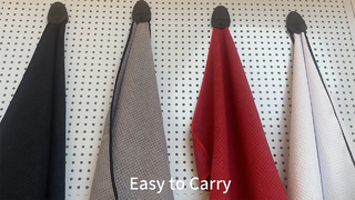 Toalha de golfe waffle para manter os tacos limpos