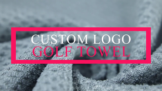 Toalha de golfe impressa superabsorvente