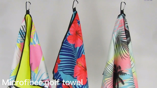 Toalha Waffle Golf Super Absorvente de Secagem Rápida